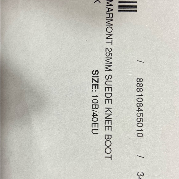 Gucci Marmont Tall Suede Kiltie Boot Black - Picture 6 of 6